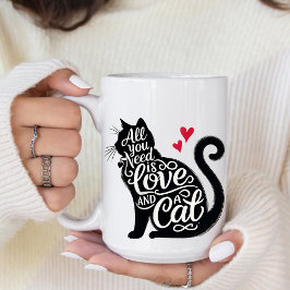 Taza De Café All You need is Love and a Coffee Mug