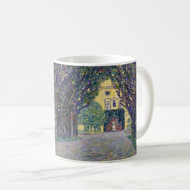 Taza De Café Allee en Schloss Kammer, Gustav Klimt (Anverso derecho)