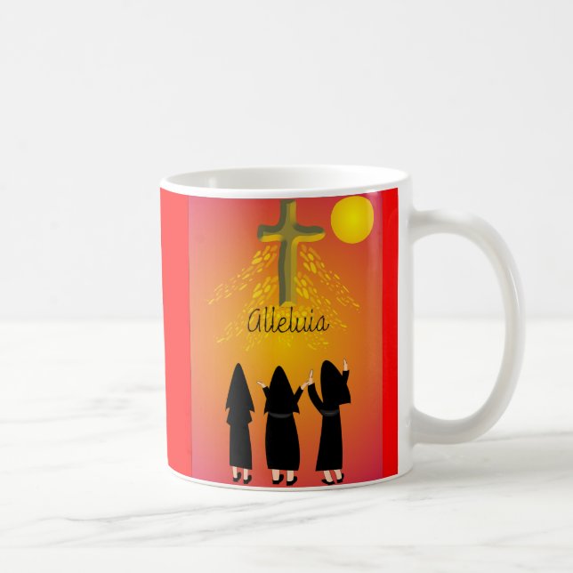 Taza De Café "Alleluia" Regalos Católicos Religiosos (Derecha)
