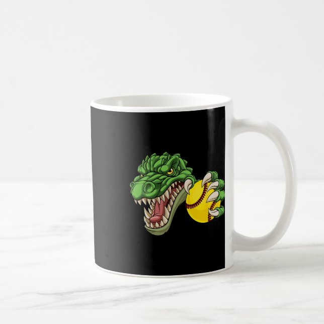 Taza De Café Alligator Crocodile Dinosaur Softll Character  (Derecha)