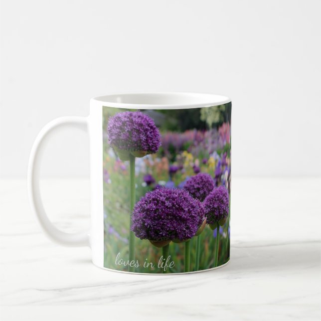 Taza De Café Allium & Flower Garden Mug (Izquierda)