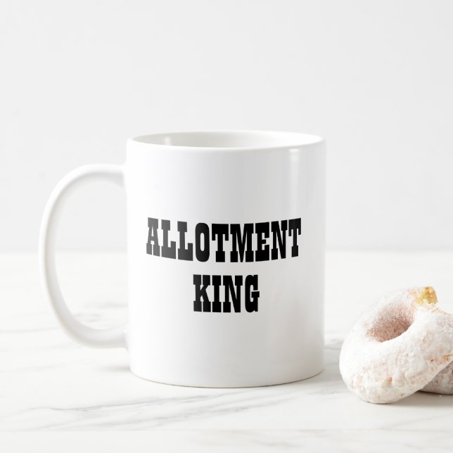 Taza De Café Allotaje tazón de café King (Con donut)