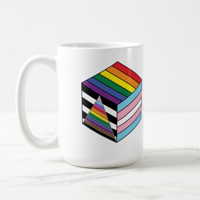Taza De Café Ally Cube (Izquierda)