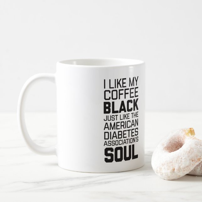 Taza De Café Alma del café sólo/ADA de la humanidad de Agains (Con donut)