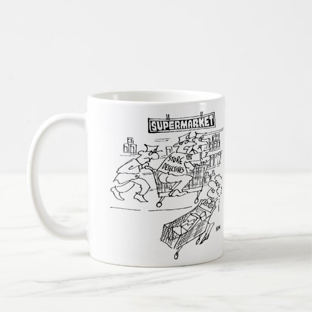 Taza De Café Almacenar los detectives viajando en tranvía de su (Izquierda)