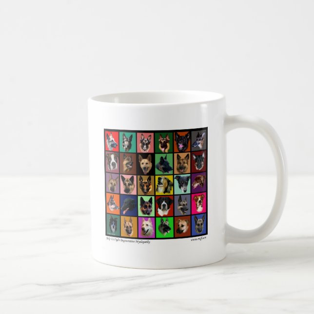 Taza De Café Almas del arco iris del DM (Derecha)