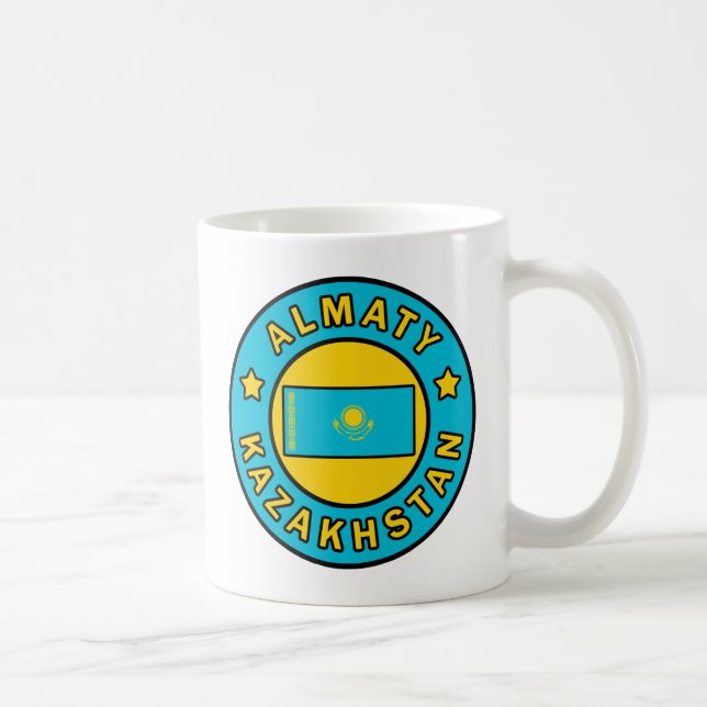 Taza De Café Almaty Kazajistán (Derecha)