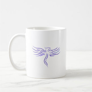 Taza De Café almohada de ángel de guardián