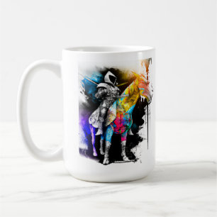 Taza De Café Almohada de lanzamiento de camiseta de caballero v