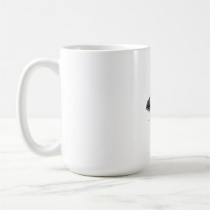 Taza De Café Almohada de lanzamiento de la naturaleza de montañ
