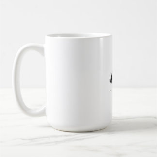 Taza De Café Almohada de lanzamiento de la naturaleza de montañ