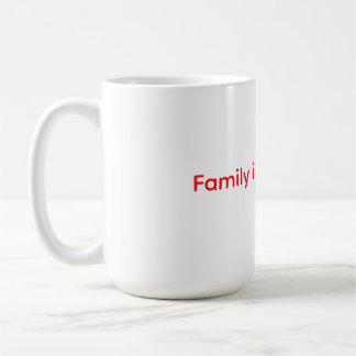 Taza De Café Almohada Decorativa Todo Es Familia