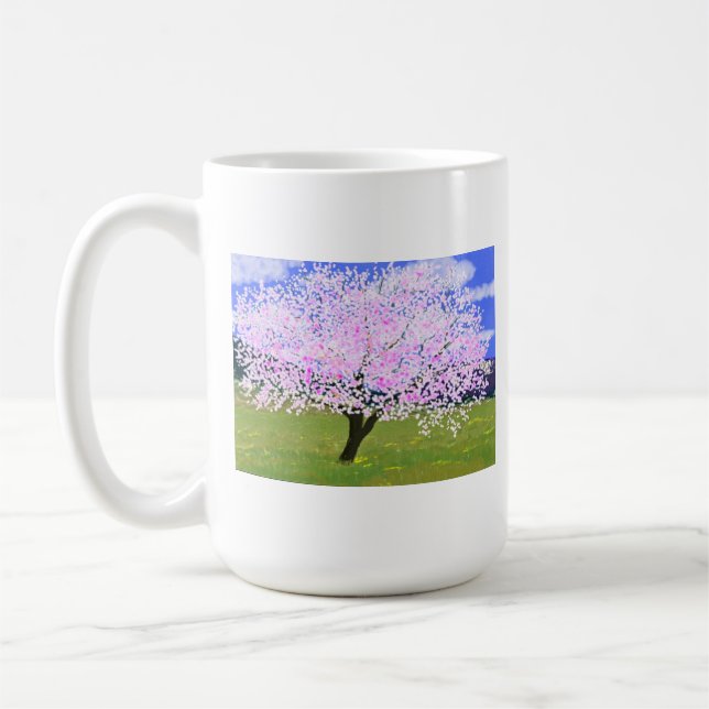 Taza De Café Almond en flor (Izquierda)