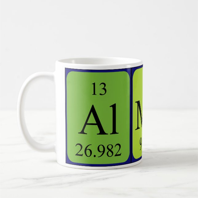 Taza De Café Álmos tabla periódica mug (Izquierda)