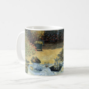 Taza De Café Almuerzo de Claude Monet, Impresionismo Vintage