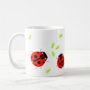 Taza De Café Almuerzo de la mariquita