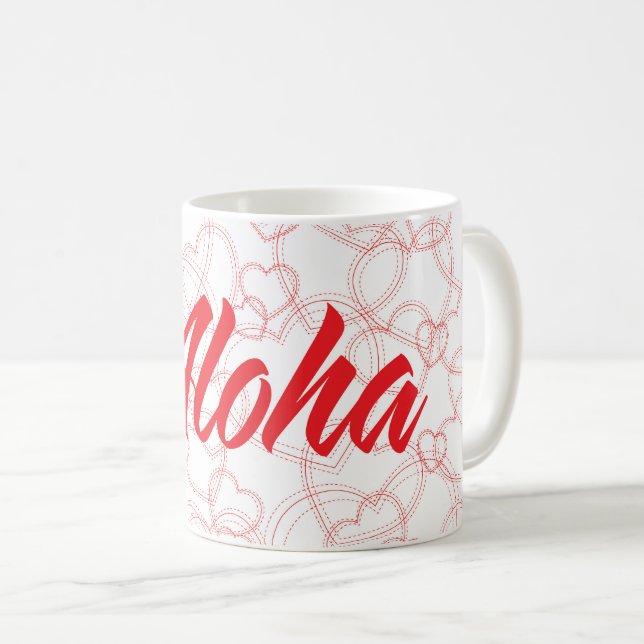 Taza De Café Aloha (Anverso derecho)