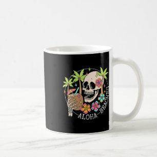 Taza De Café Aloha Beachs Skeleton vacaciones de verano familia