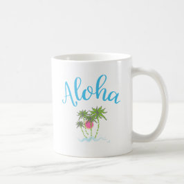 Taza De Café Aloha Bebe Estilo Hawaiano Verano