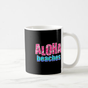 Taza De Café Aloha Bebe Hibiscus Pink Flower Hawaii