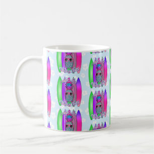 Taza De Café Aloha Bebe Piña Tropical Surf