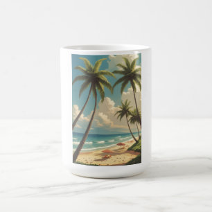 Taza De Café Aloha de viajes hawaianos de estilo vintage desde 