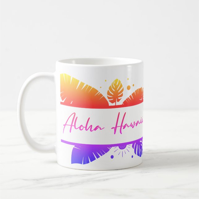 Taza De Café Aloha Hawaii (Izquierda)