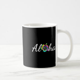 Taza De Café Aloha Hawaii Beach Hawaii Isla Hawaii Tie Dye Surf