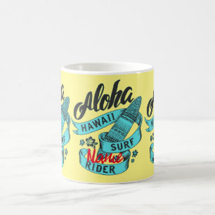 Taza De Café Aloha Hawaii Surf Rider Thunder_Cove