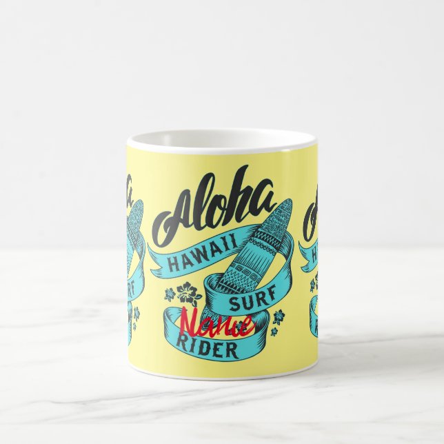 Taza De Café Aloha Hawaii Surf Rider Thunder_Cove (Centro)