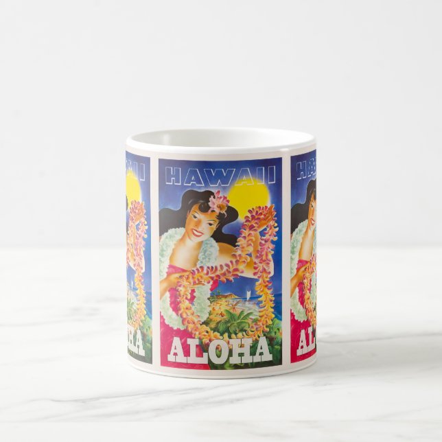 Taza De Café Aloha Hawaii: Viajes de vacaciones (Centro)