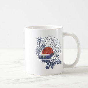Taza De Café Aloha Hello Summer Vacation Hawaii Beach Family Ma