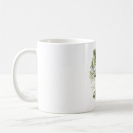Taza De Café Aloha Hojas Verdes Tropicales Orquídeas Hibiscos B