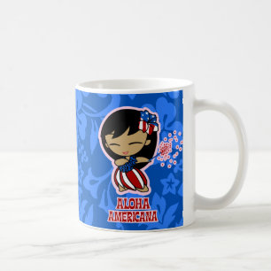 Taza De Café Aloha Honeys Firecracker Hula Chica