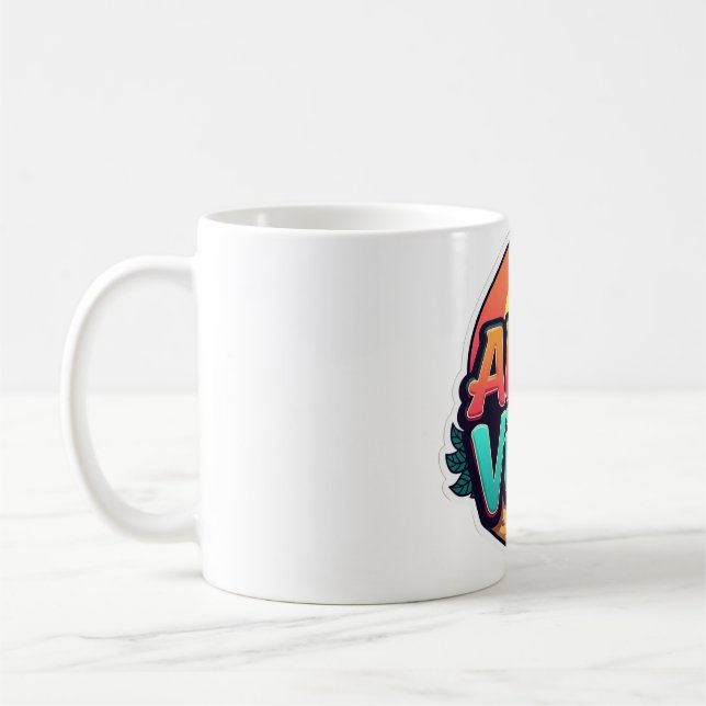 Taza De Café Aloha Vibes (Izquierda)