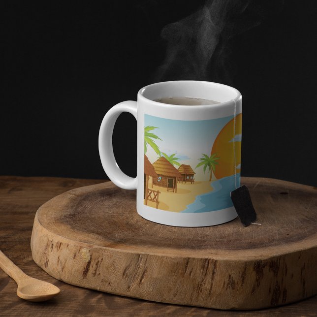 Taza De Café Alojamiento en la playa (Subido por el creador)