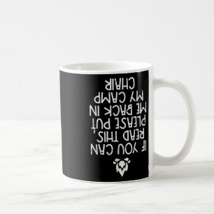 Taza De Café Alojamiento Si Puedes Leer Esto Divertido Camper H