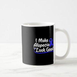 Taza De Café Alopecia Areata Gift - Conciencia sobre la pérdida