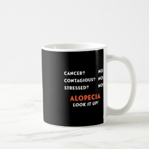 Taza De Café Alopecia Calvo Alopecia Areata Problema De Pérdida