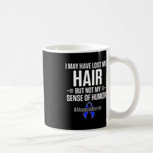 Taza De Café Alopecia Conciencia Pérdida del pelo Guerrero Humo