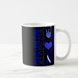 Taza De Café Alopecia de la cura de amor Ayuda de guerrero de l