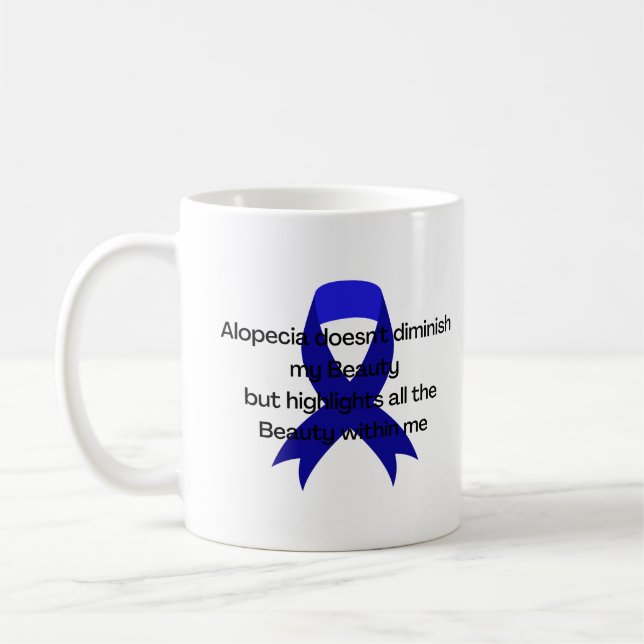 Taza De Café Alopecia Mug (Izquierda)