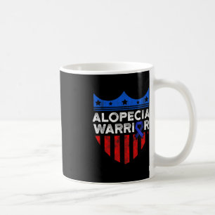Taza De Café Alopecia Sensibilización Pérdida de pelo Guerrero