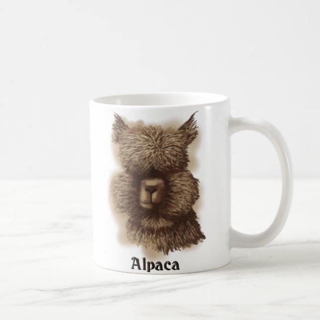 Taza De Café Alpaca (Derecha)