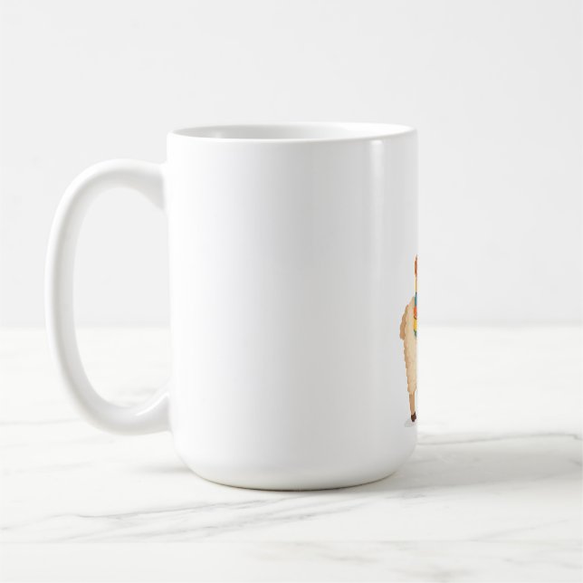Taza De Café Alpaca de Aventura (Izquierda)