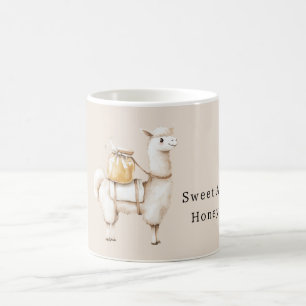 Taza De Café Alpaca Dulce como la Miel
