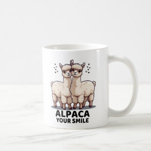 Taza De Café Alpaca tu sonrisa