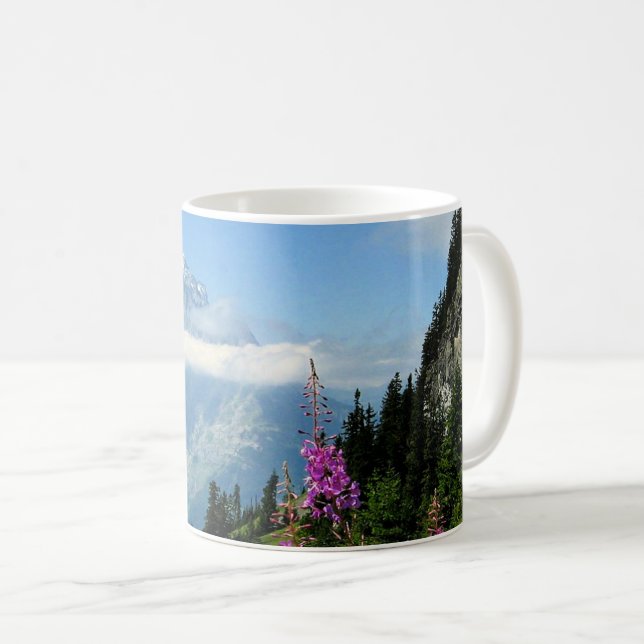 Taza De Café Alpes - Suiza (Anverso derecho)