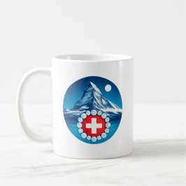 Taza De Café Alpes suizos - Matterhorn