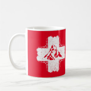 Taza De Café Alpes suizos Matterhorn - Suiza